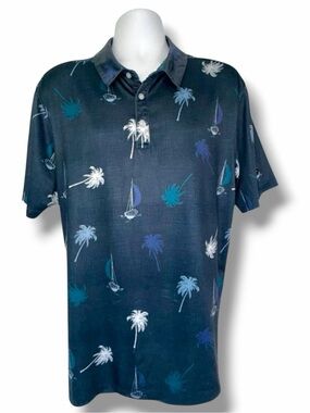 YATTA Golf Polo Men’s Size Large Style: Pura Vida Moisture Wicking Polo